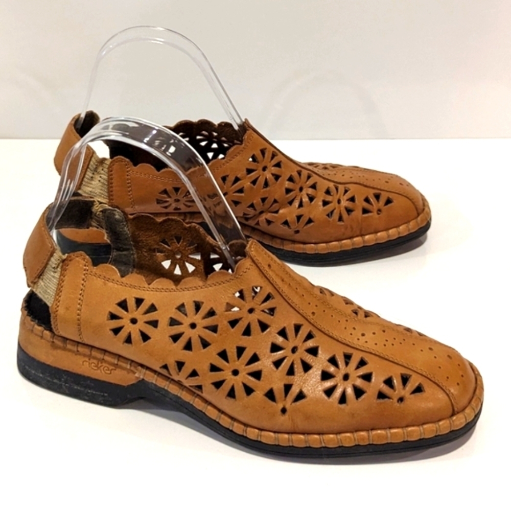 Rieker Tan Sandals
